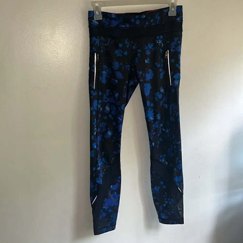 LULULEMON ATHLETICA INSPIRE MESH 7/8 LULULEMON INSPIRE LEGGINGS SIZE 4